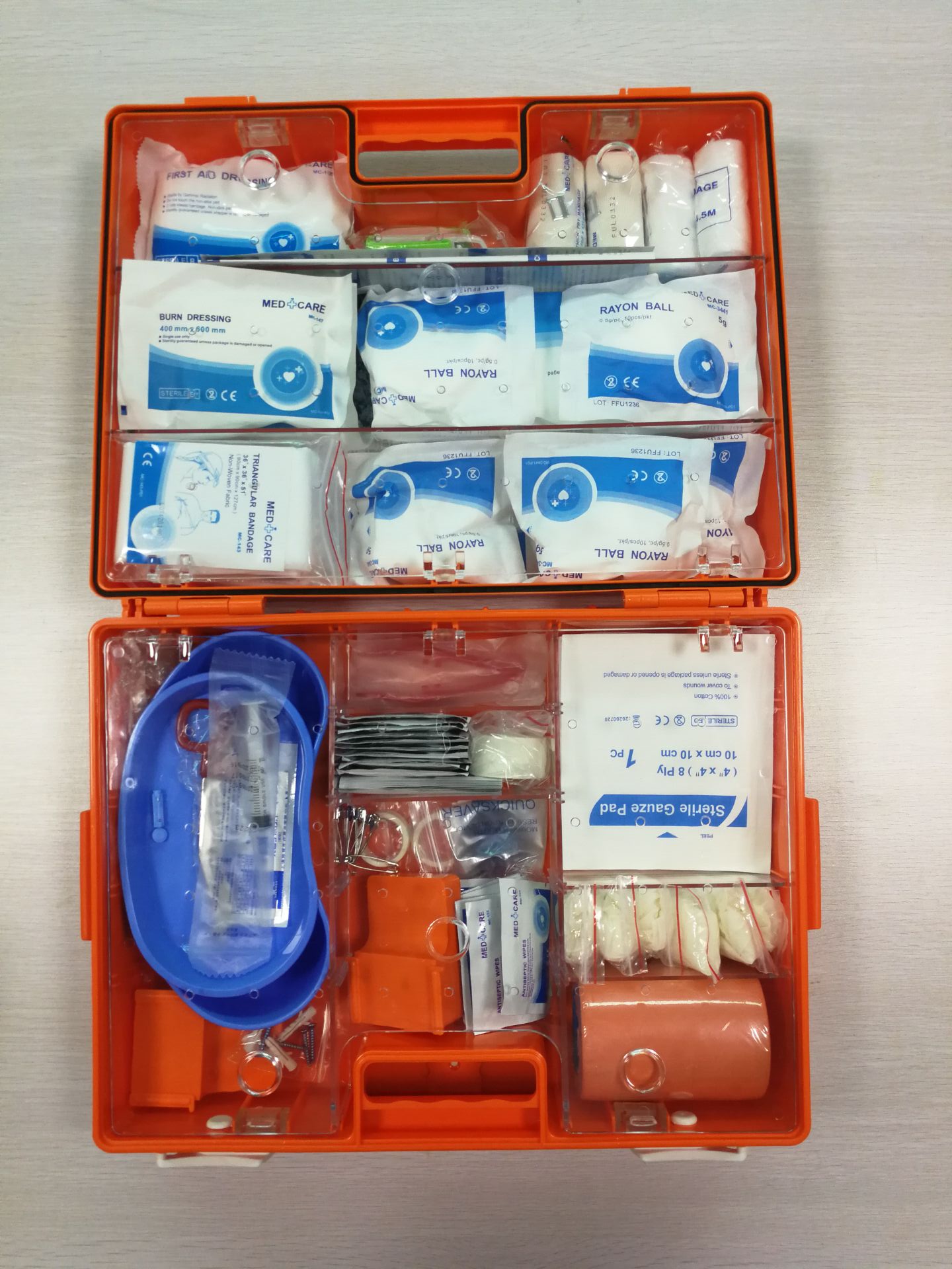 ABS Plastic Wall Mounted First Aid Kit Box Cabinet First Aid Equipment Supplies