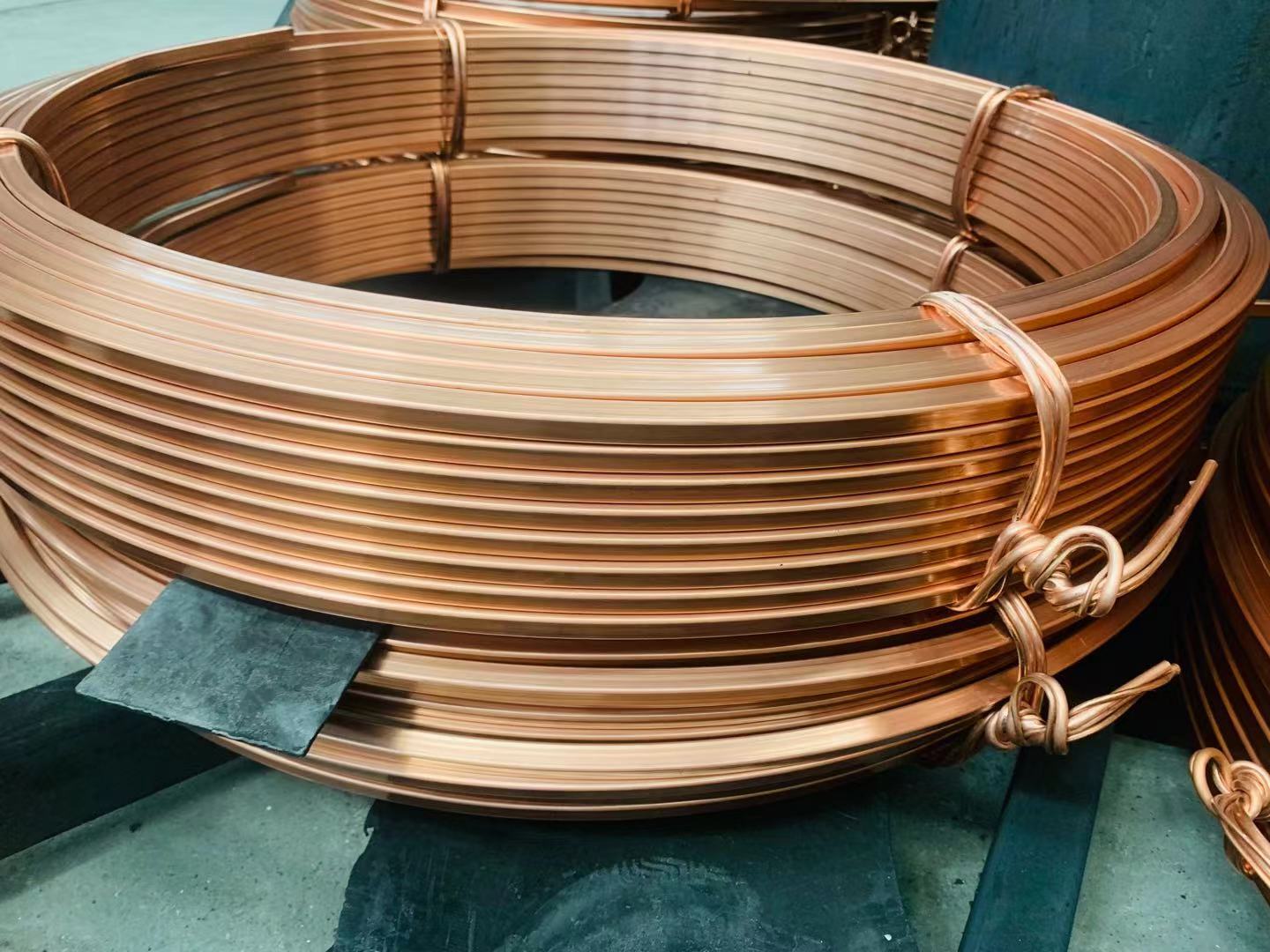 C12200 Copper Pipe Tube Bright Surface Round Shape For Air Conditioner