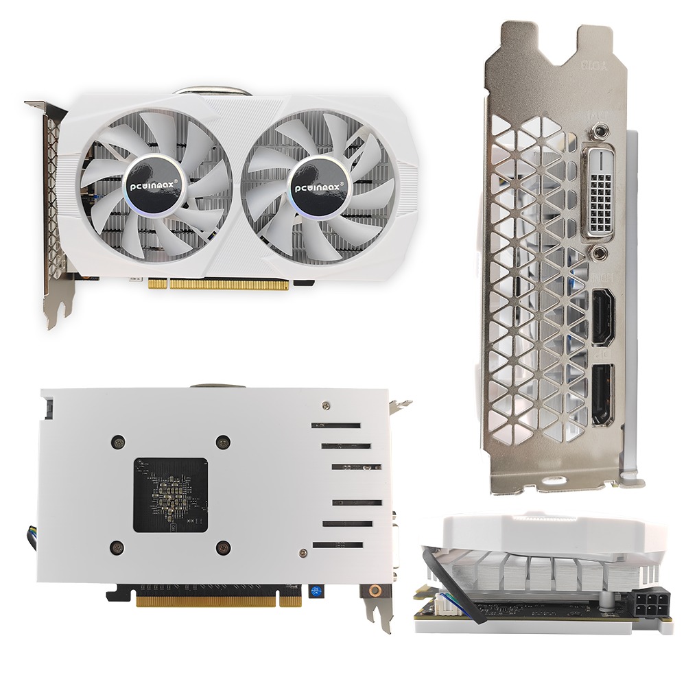 PCWINMAX Radeon RX 580 16GB GDDR5 256Bit PC Gaming Video Card HD DP DVI PCI Express 3.0 for Desktop Computer GPU