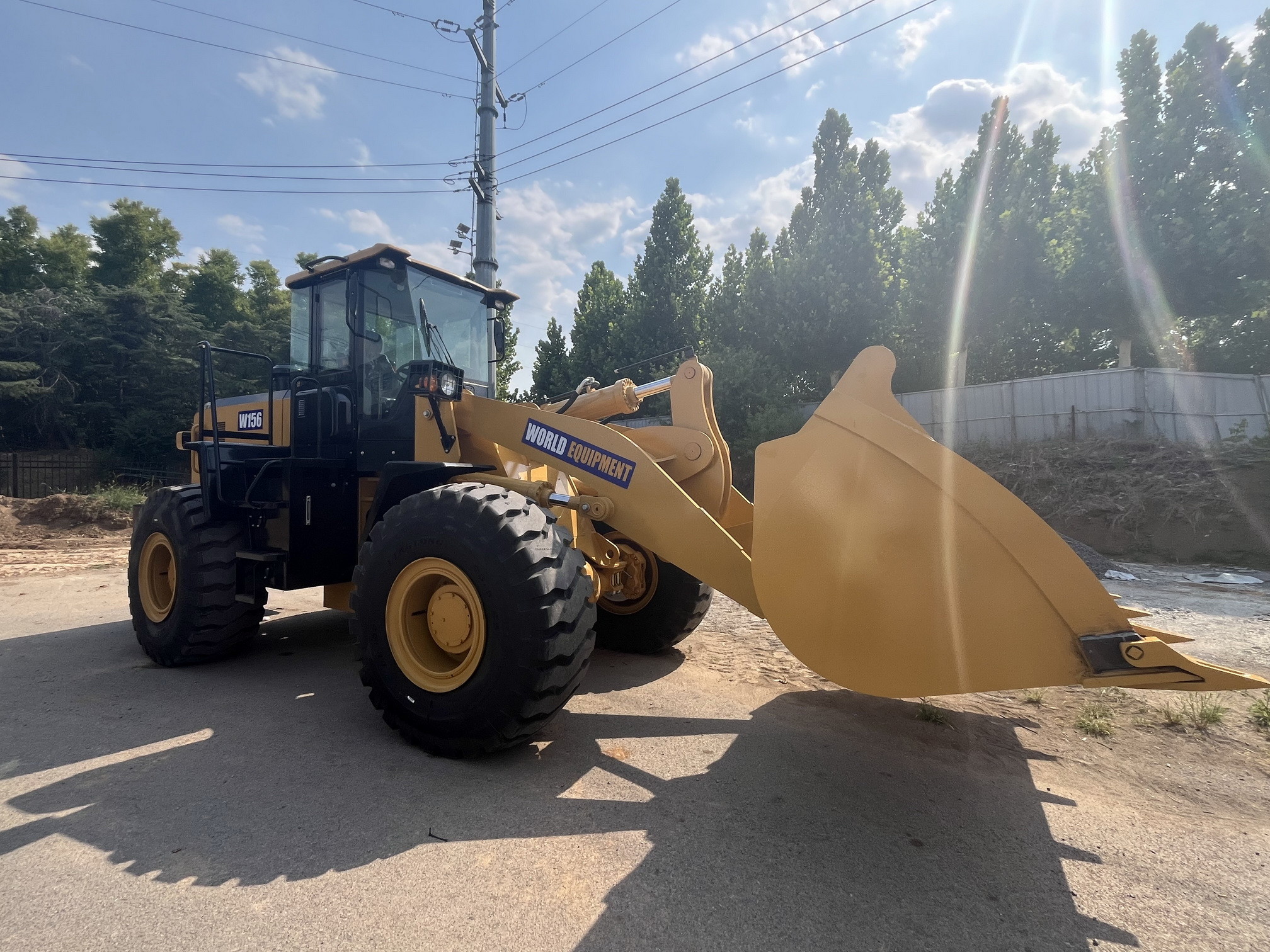 wheel loader with Cummins or shangchai or weichai engine or ZF Transmission case similar to XCMG ZL50GN