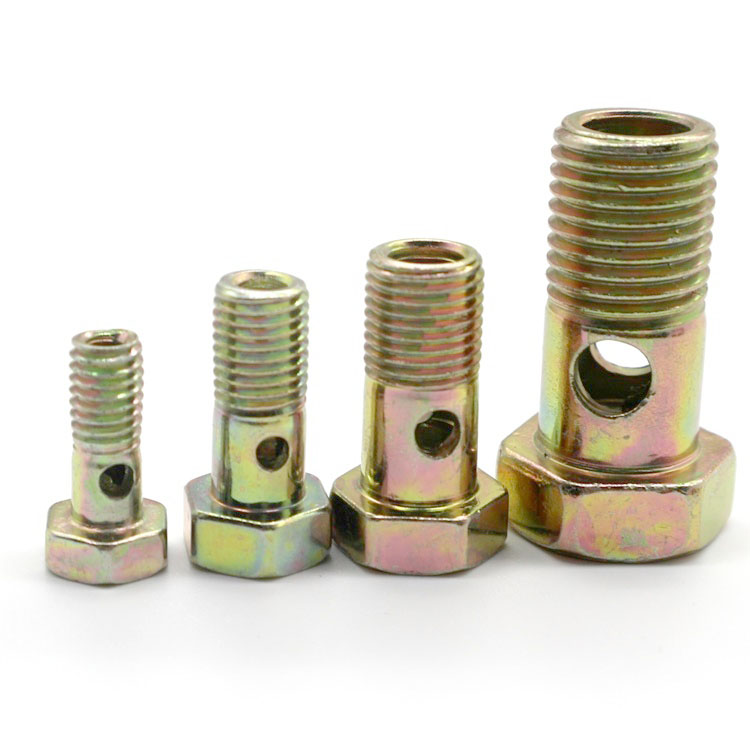 Mechanical M16 Grade 4.8/6.8/8.8 Banjo Bolt Hollow Screw for Automotive Fasteners