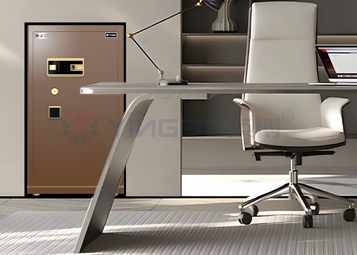 H1000mm Solid Steel Luxury Office Fingerprint Lock Safe Box For Security YB/N7-100