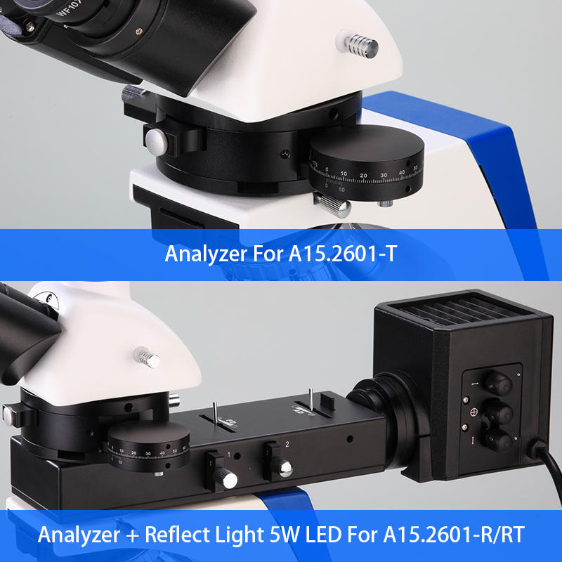 Polarizing Microscope Transmitting Light