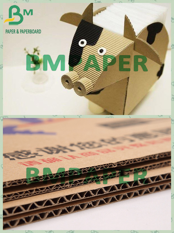 70gsm 90gsm 92 cm Brown Kraft Liners Paper For Corrugated Board