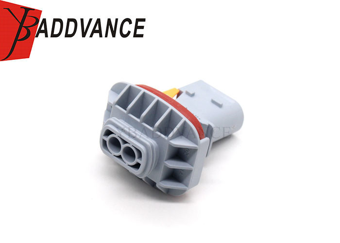 Hot Selling Grey Waterproof Male 2 Pin Automotive Delphi Connector 33341143