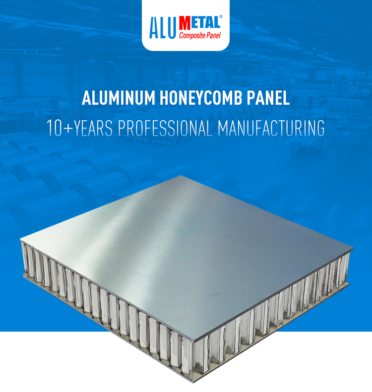 10mm Aluminum Honeycomb Panel Width 48" And 60" Standard OEM