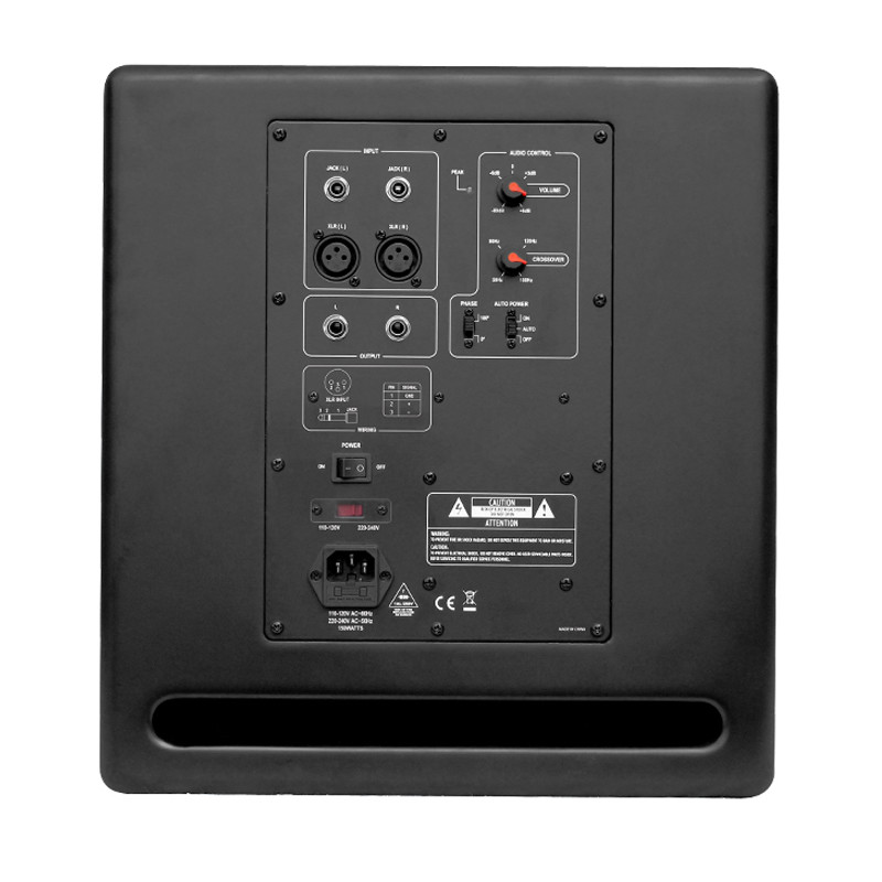 20 - 250K Hz 10 Inch Low Frequency Subwoofer For Home Theater High Power Active Sub Speaker