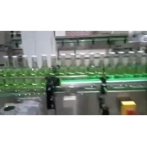 Beer / Wine Double Side Labeling Machine , Commercial Round Sticker Printer