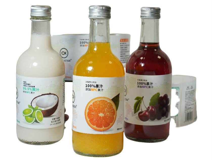 Custom Package Round Sticker Labels With Excellent Production Capacity For Beverage Bottle Label