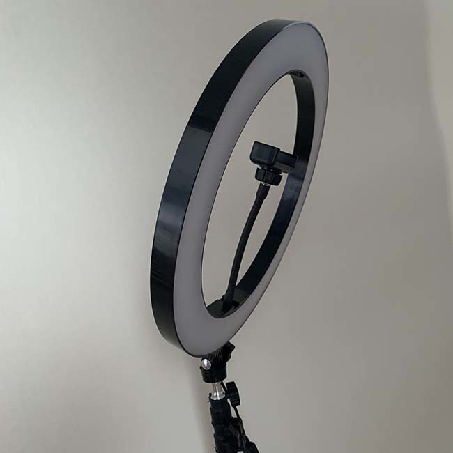 SMD2835 DC15V Selfie Ring Light Tripod