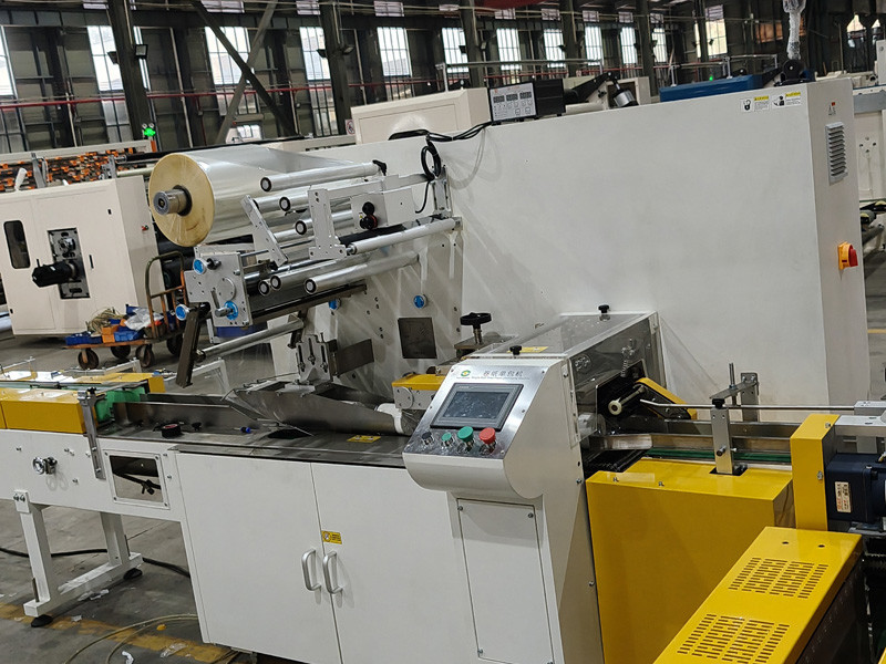 Electric Single Roll Toilet Paper Heat Shrinking Machine For Finished Products
