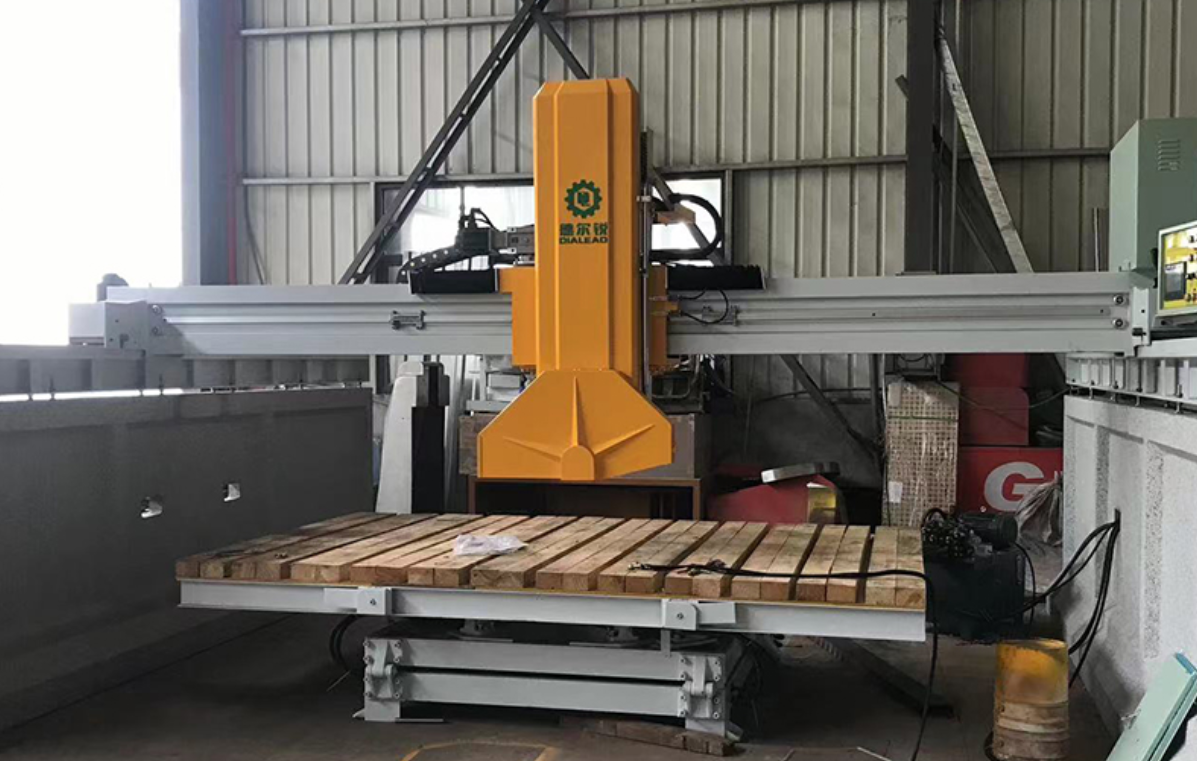 High Precision Stone Fabrication Machinery For Marble Granite Quartz Processing