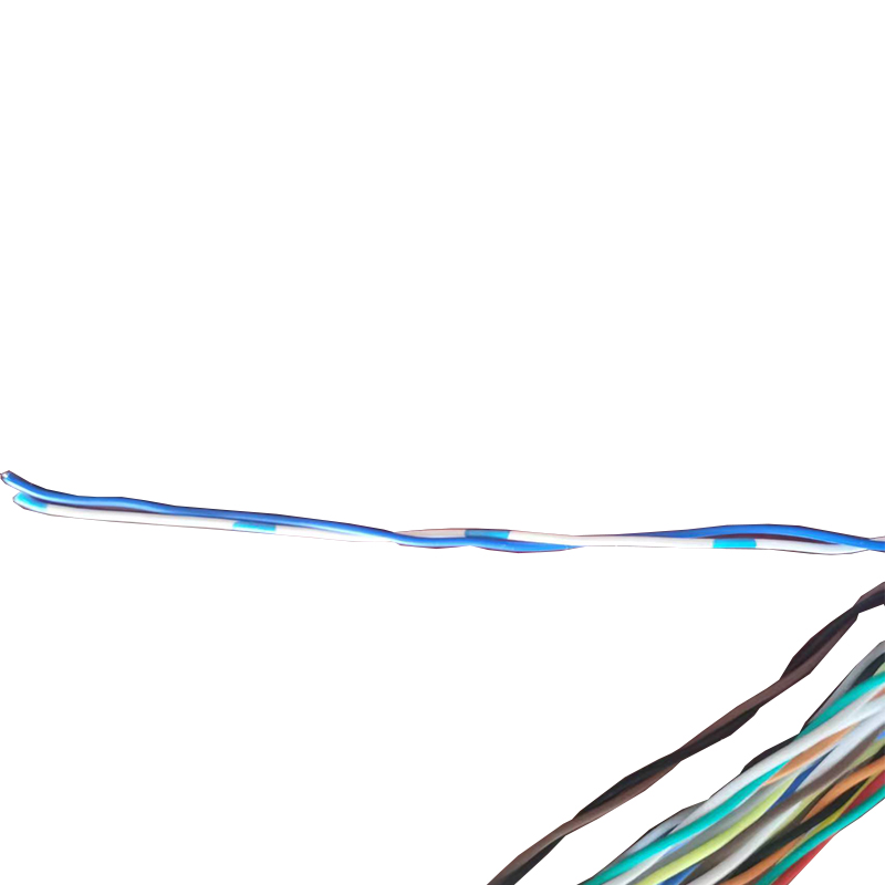 1 2 3 4 6 8 12 24 48 Pairs CW1308 Color Ring Telephone Cable with Al/Foil Shielding