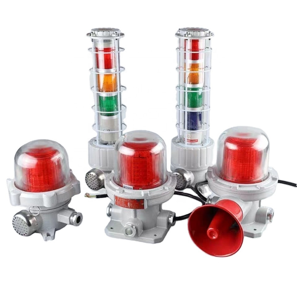 Hazardous Area 180db Beacon Lighting Bedside Lamps Explosion Proof Strobe Sounder Lights