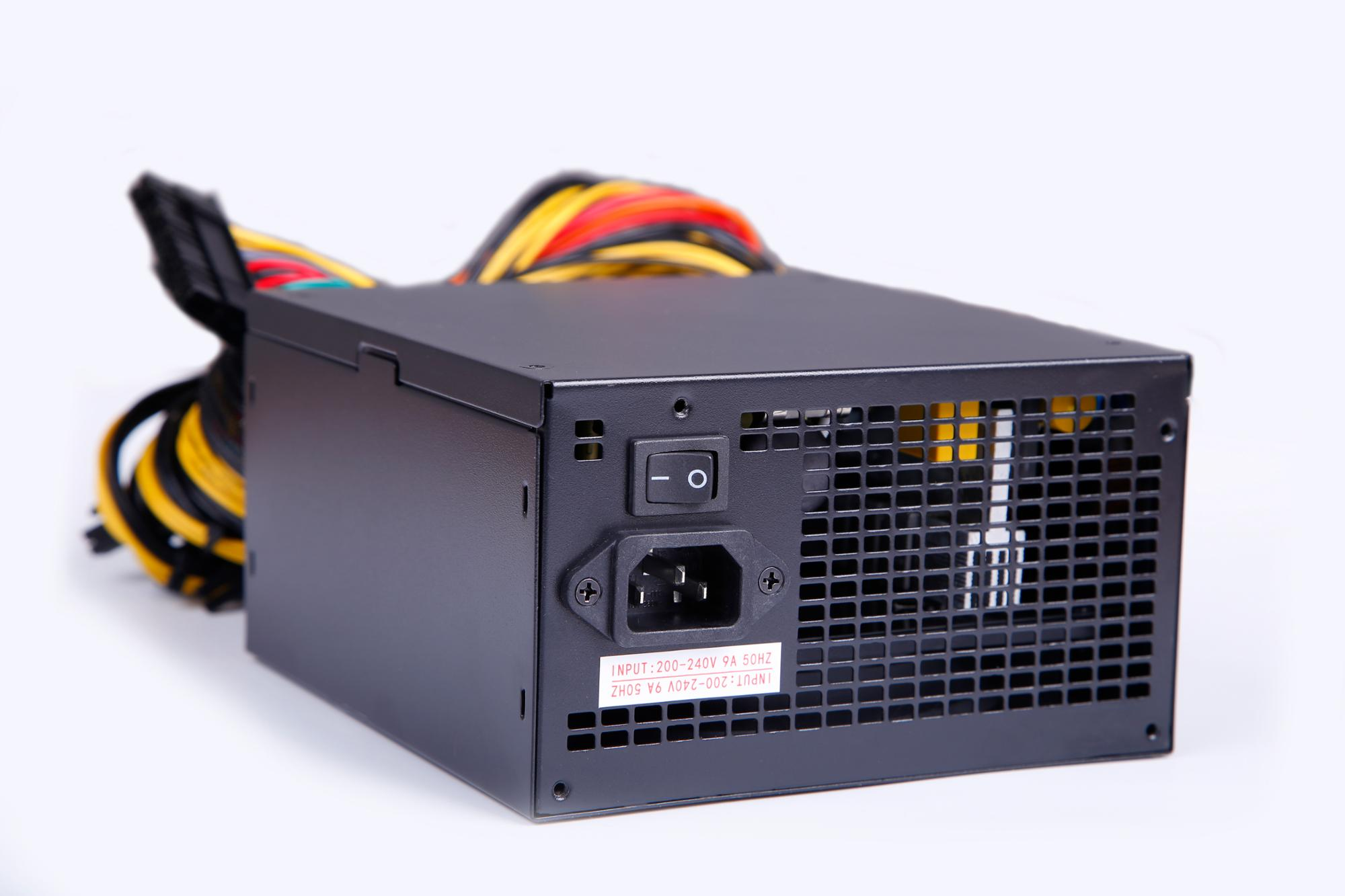 power supply 12v Input Voltage 110-220V Output Current 130A PC main desktop power supply 1600W silent energy for computer case