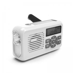 China Portable Hand Cranked Emergency Radio Solar Powered For Disaster Prevention on sale