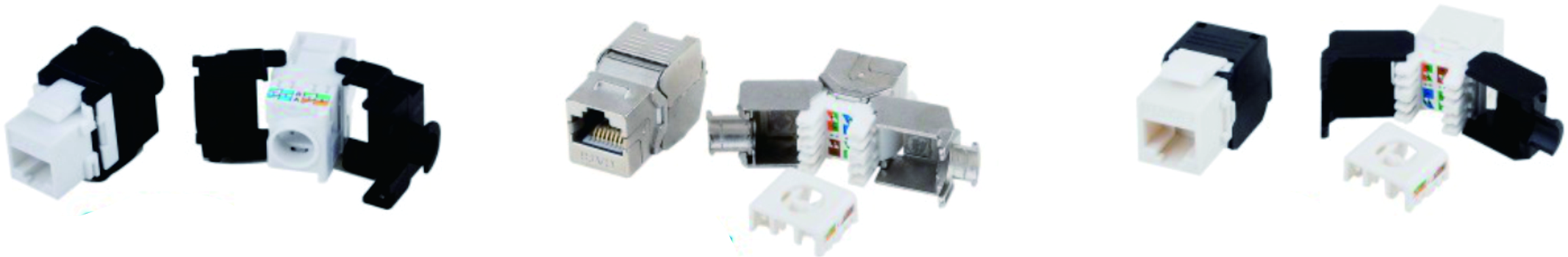 Tool-less UTP Keystone Jack zc-k050