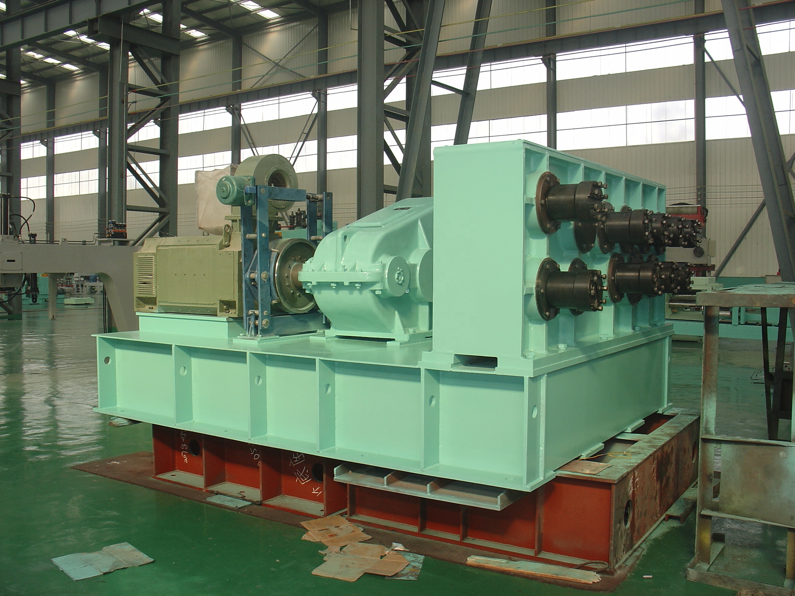 Video Outgoing-Inspection Provided Steel Coil Flattening Leveling Rewind Machine