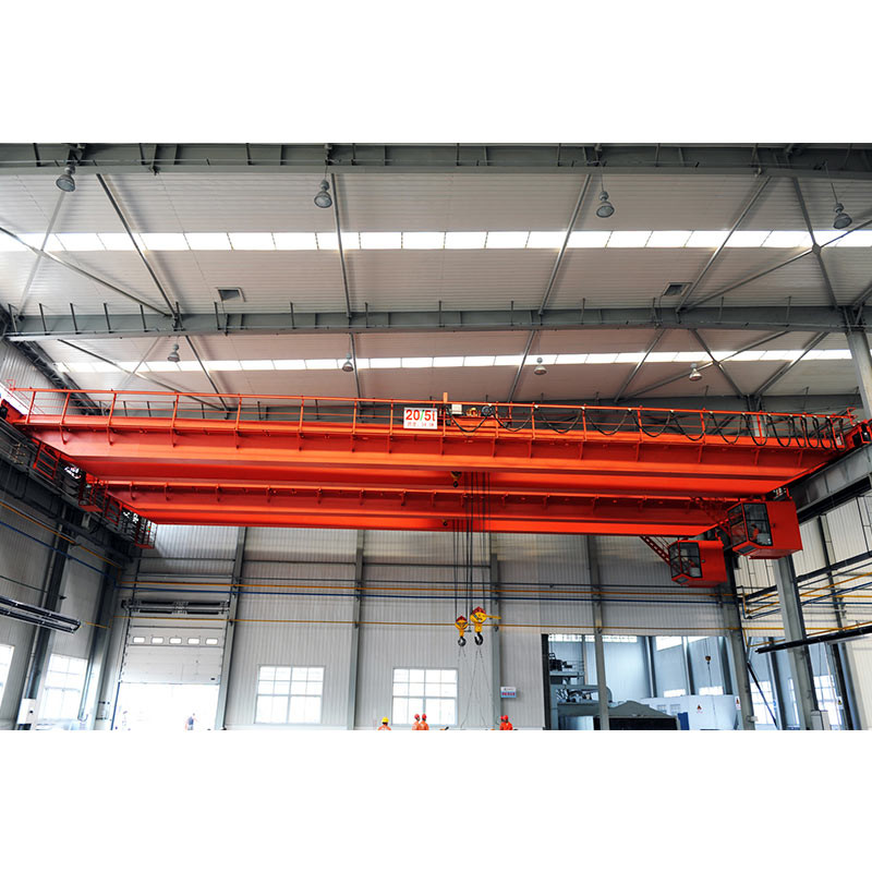 10 Ton QB Model Flameproof Double Beam Mobile Overhead Crane Safety