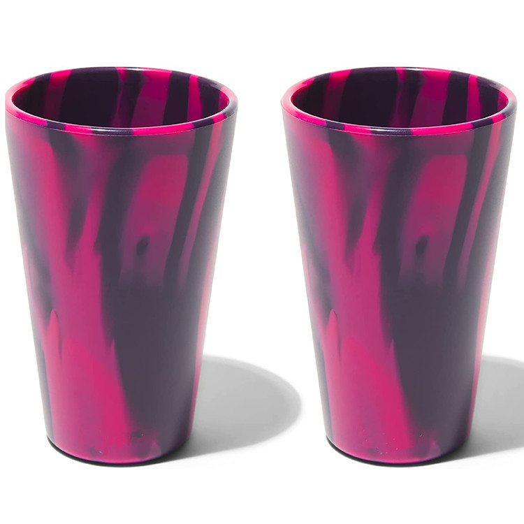 1.5oz Silicone Shot Glasses Shatterproof Opaque Silicone SiliPint Whisky Shot Glass
