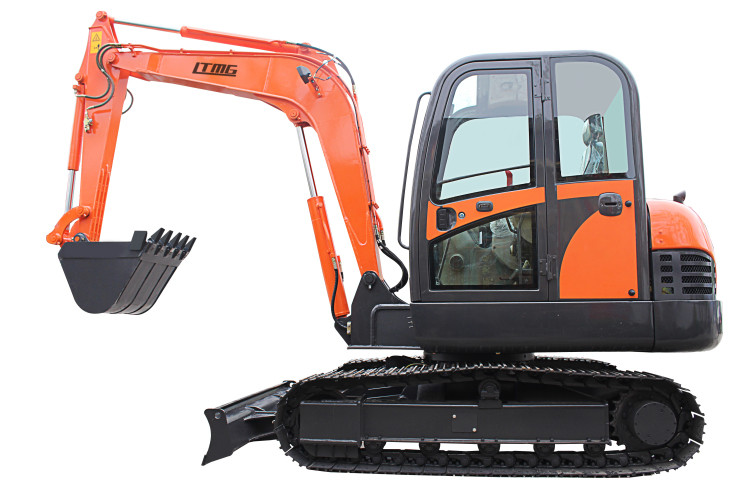 high quality 6 ton crawler excavator machine match multiple attachments for sale