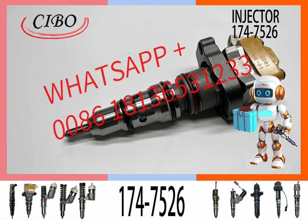 Excavator Injector 20R-0758 20R0758 232-1175 2321175 174-7526 1747526 159-0835 for 3126 Engine Parts Diesel Nozzle Assem