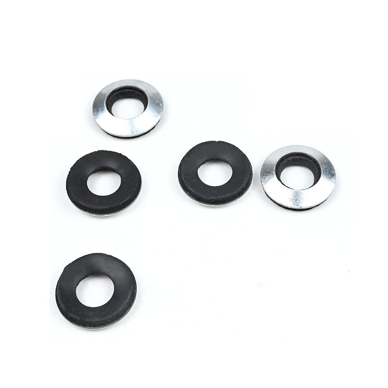 Antirust Aluminum Neoprene Backed Bonded Sealing Black Epdm Washers Composite Waterproof Gasket