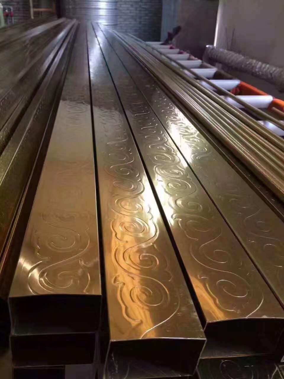 China hot sale 316 304 color stainless steel pipe railings shop factory price