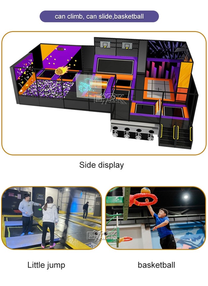 Indoor Soft Playground With Slide And Climbing And Epp Amusement Park