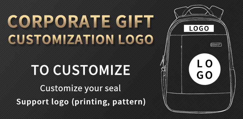 Factory high quality custom logo waterproof and anti theft school bag 15.6 inch Business Laptop Backpack