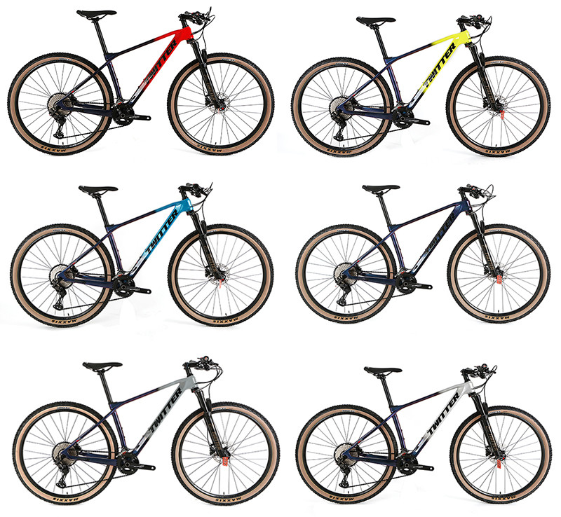 SHIMANO XT 24S 29 Inch Carbon Fiber Mountain Bike , Carbon MTB Bike For Adult