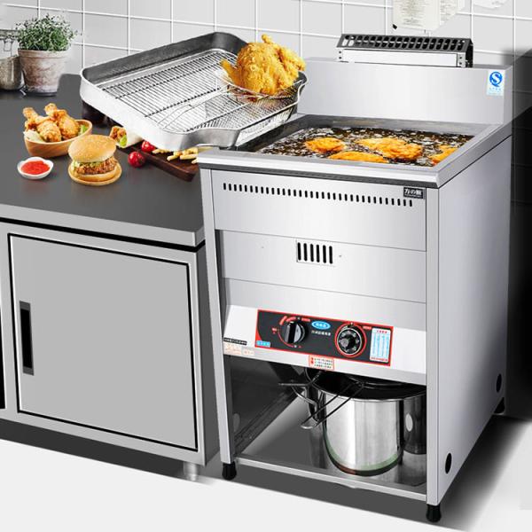 New Pattern Broasted Chicken Maker Motor Industrial Fryer Machine