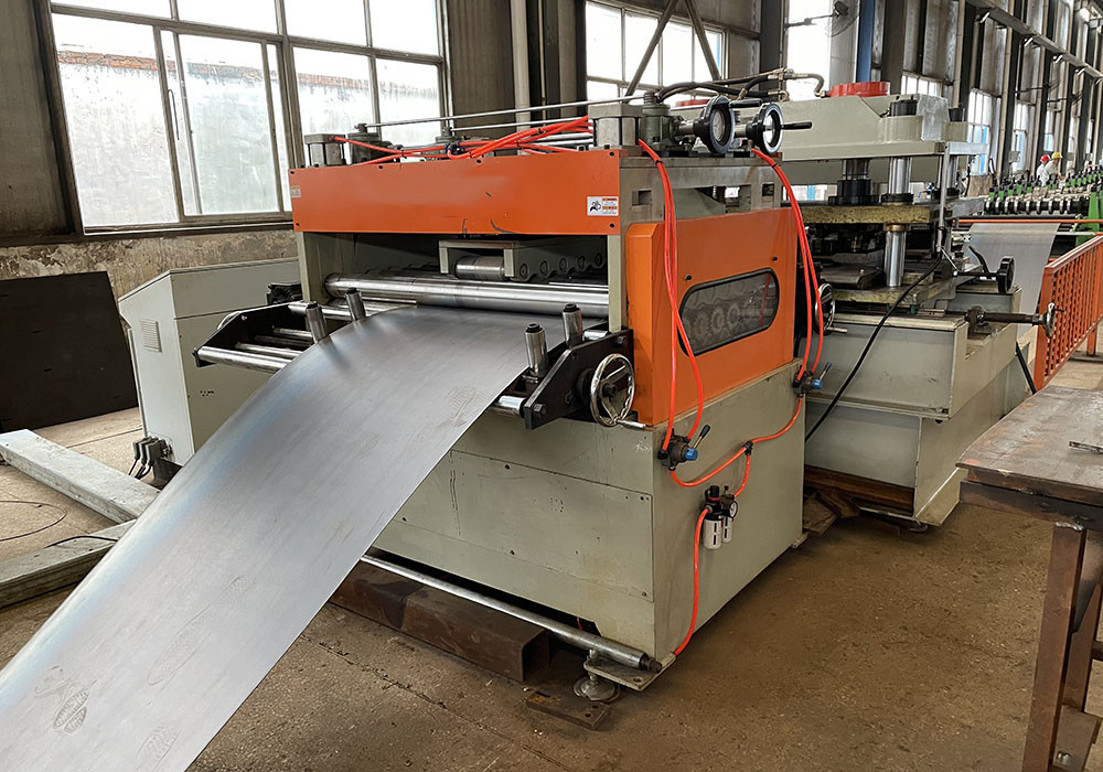 Galvanized Steel Coils Cable Tray Manufacturing Machine With 45# Steel Shaft