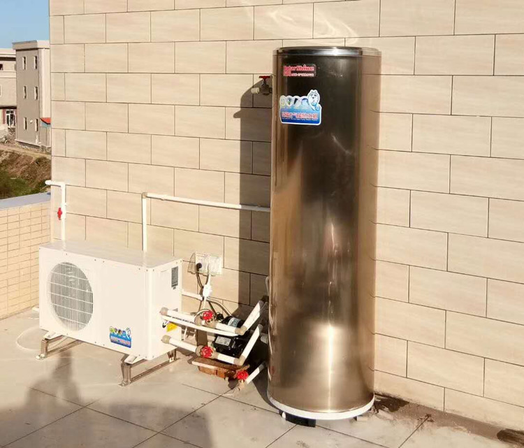 Intelligent Controller All In One Heat Pump Water Heater Low Noise Fan