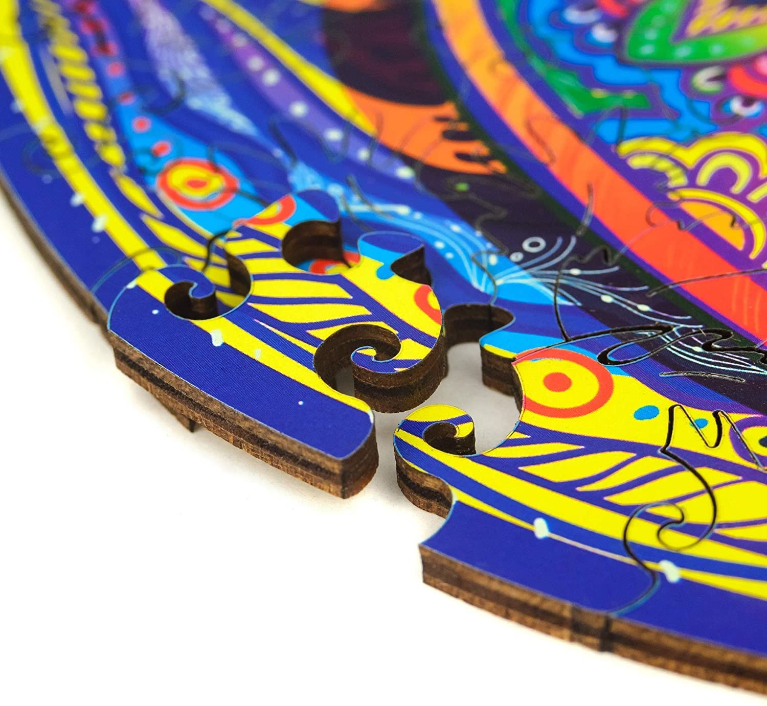 Mysterious Lion personalised wooden jigsaw Puzzles Gift For Adults Kids
