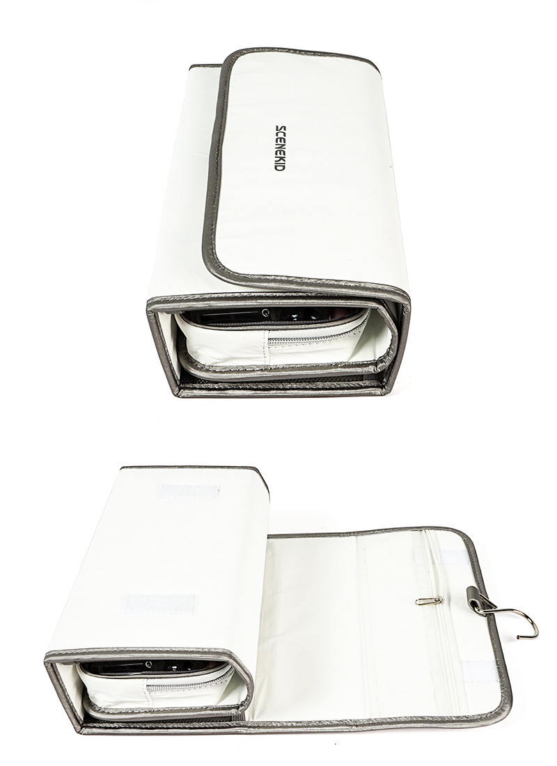 Dupont Tyvek Travel Hanging Toiletry Bag For Bathroom