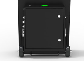 Outdoor Movable 43inch LCD Digital Poster Commercial Advertising LCD Display With Battery