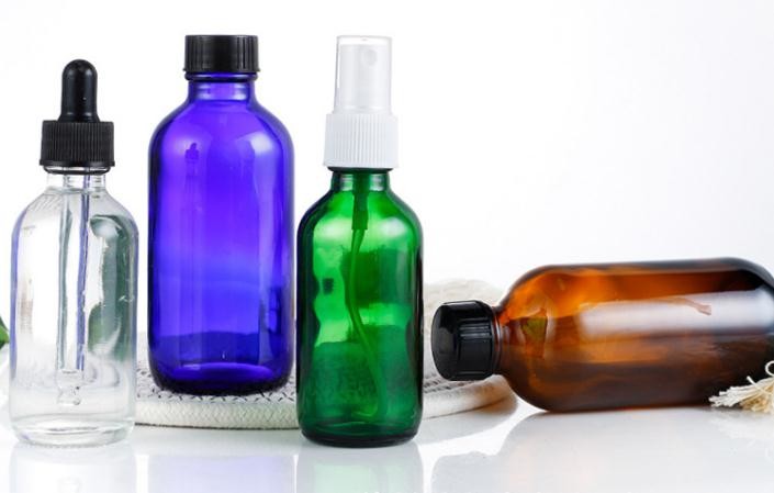 50ml 100ml 200ml Glass Airless Foundation Bottle With Cap UV Protection