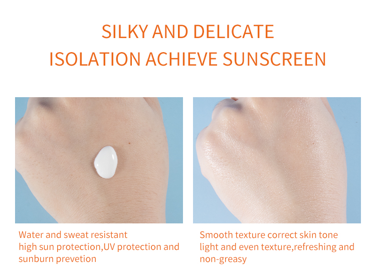 Sunblock Waterproof Sunscreen Spf50+ / Pa+++ Body Whitening