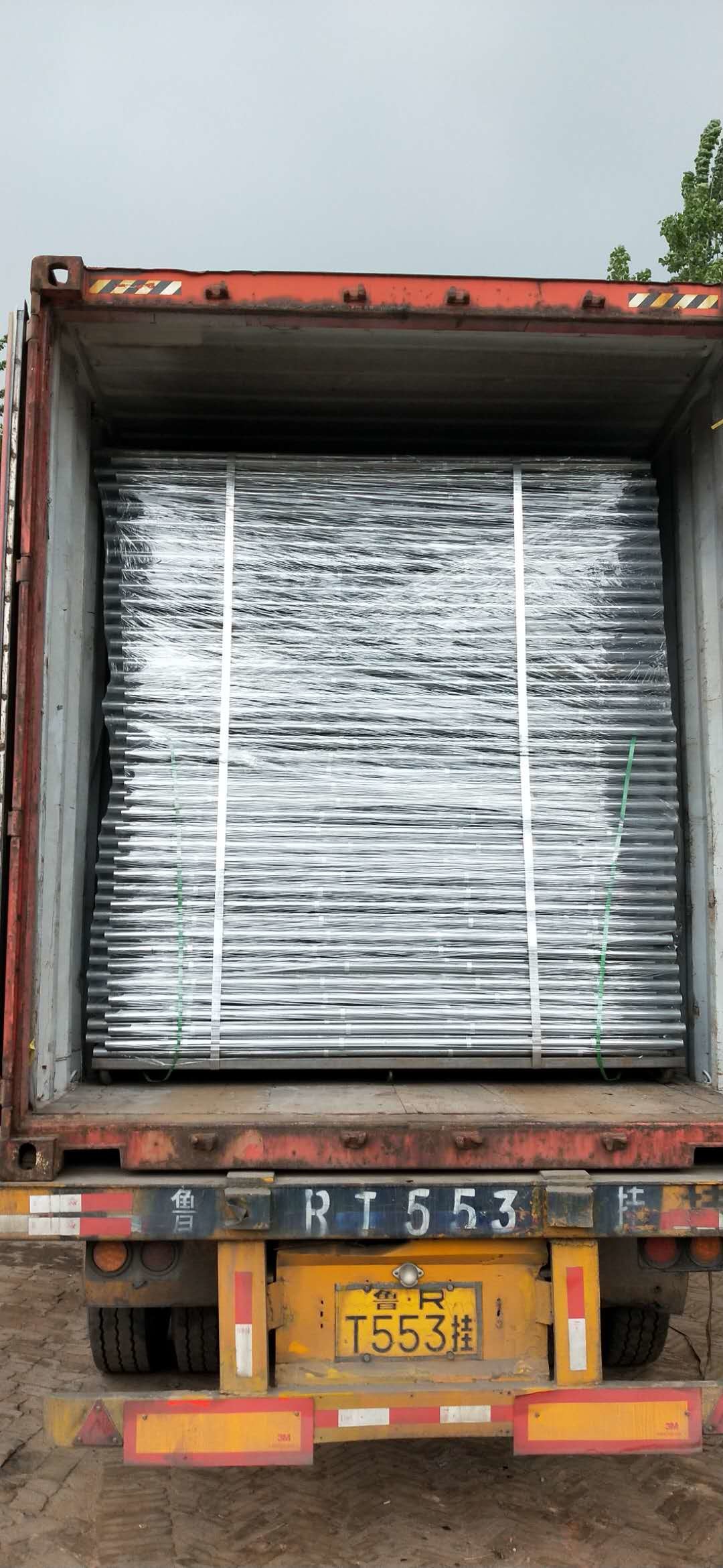 Anti Rust 1.83m High Construction Safety Fence Panels Portable