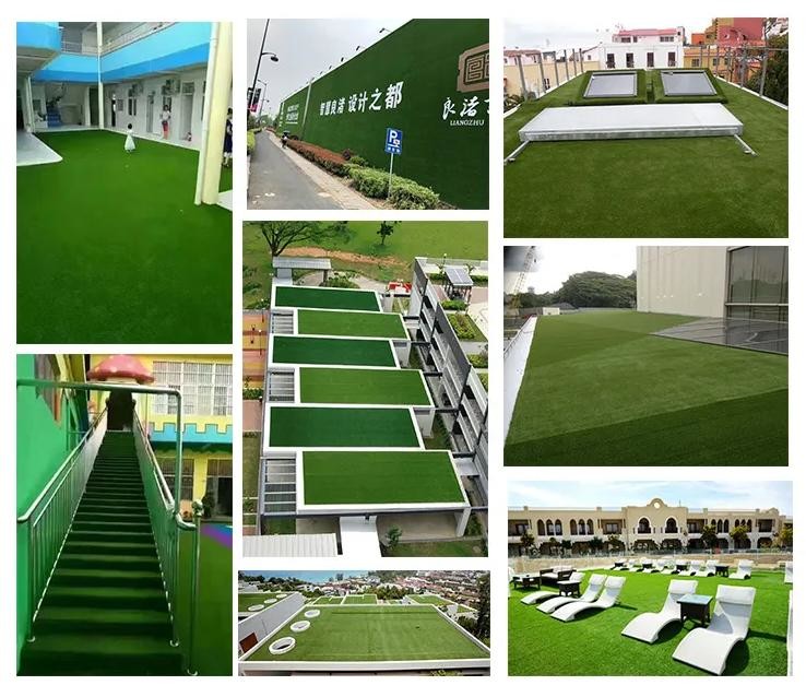 20mm Landscaping Artificial Grass Carpet Synthetic Putting Green 200/M