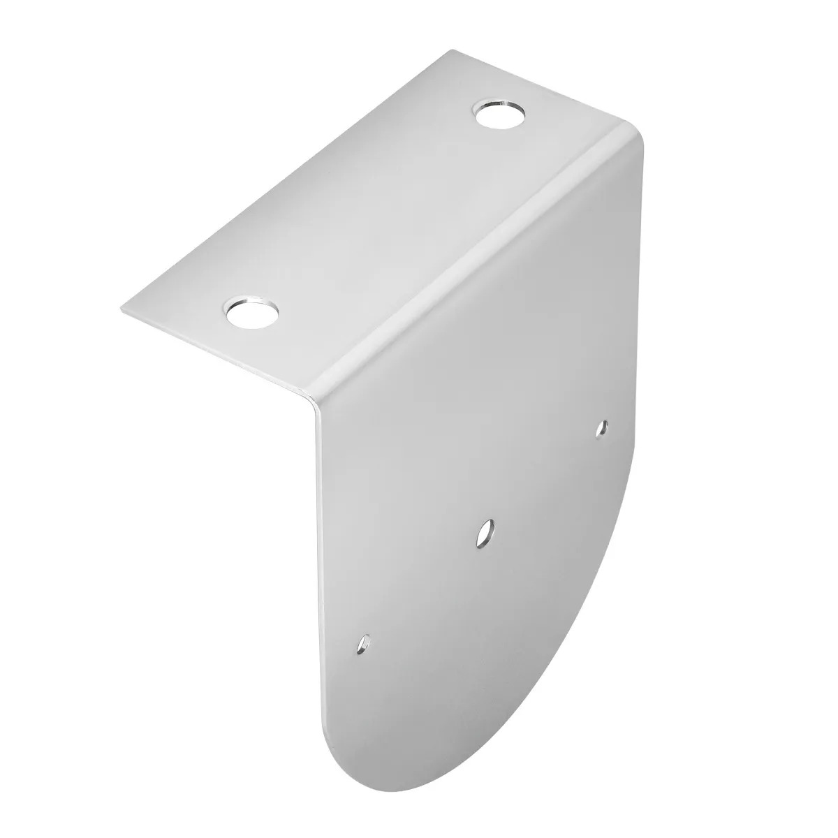 290g Custom Industrial Sheet Metal Stamping Stainless Steel Wall Shelf Mounting Bracket For Furniture