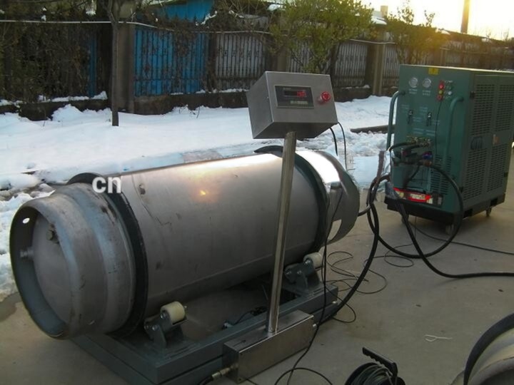 WFL refrigerant recovery machine 5HP 7HP refrigerant recovery unit chiller ac recovery recharge machine