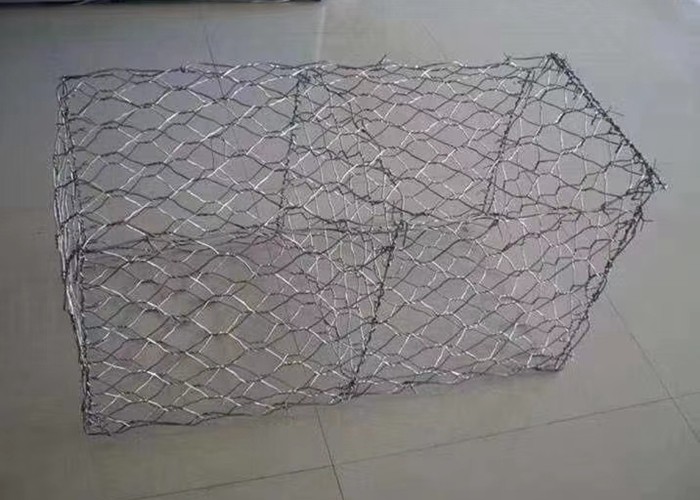 8x10cm 3.2mm Steel Hexagonal Wire Netting Gabion Box Slope Protection Wire Mesh