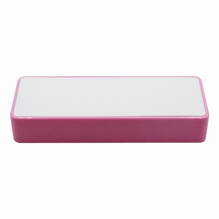 Sublimation Pencil Box Stationery Box With Metal Insert For Sublimation Photos Printing