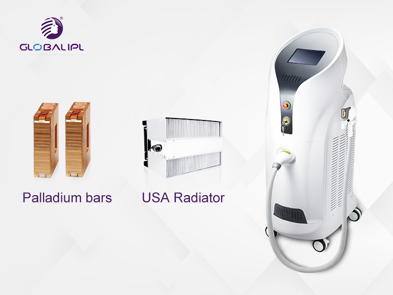 Big Spot Size Diode Laser Hair Removal Machine Painless Ipl Skin Rejuvenation