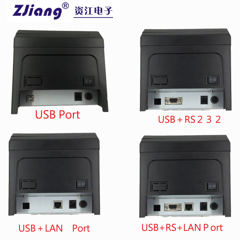 ODM 80mm Android Thermal Printer POS Wifi Receipt Printer ZJ-8330
