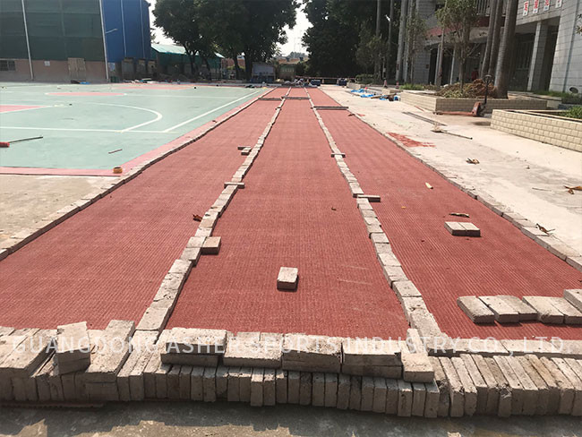 Prefabricated Running Track 15m Length