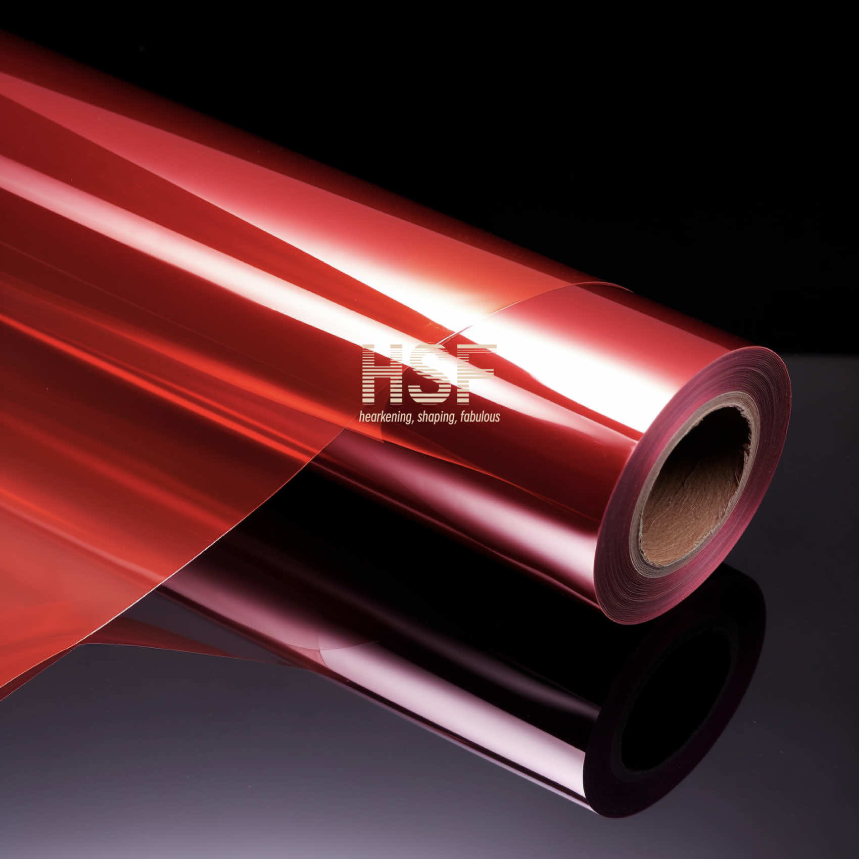 RoHS Red PET Silicone Coated Polyethylene Terephthalate Release Film For Tapes