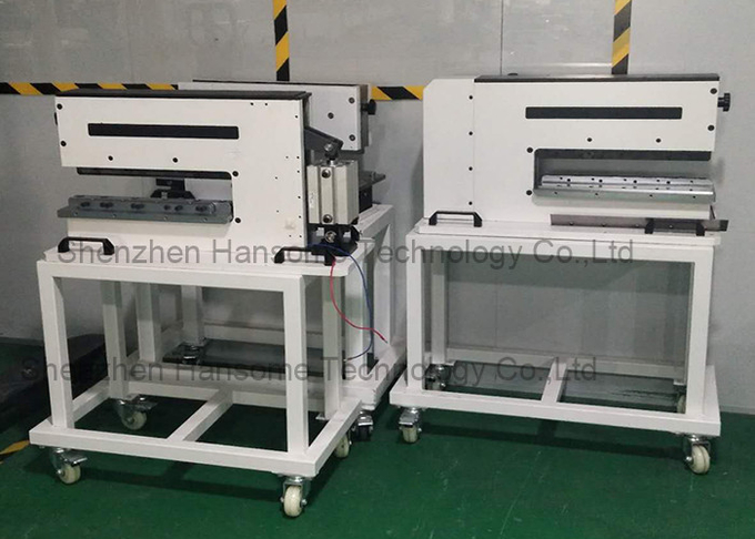 Thick Aluminum Board PCB Depaneling Machine With V Slot Low Force Stress 0